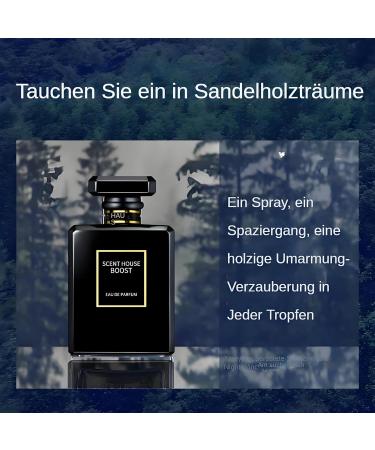 Scent House Men's Long Lasting Cologne Vanilla Fragrance For Men Sandalwood Body Spray For Men Patchouli Eau De Parfum Men For Ideal Gift - Buy Online on GoSupps.com