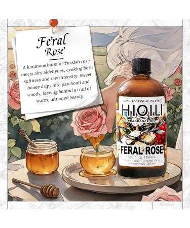 HIQILI 100ML Peppermint Essential Oil & 150ML Feral Rose Fragrance Oil for DIY Diffuser - Buy Online on GoSupps.com