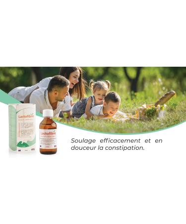 Lactofibre Gentle and Effective Constipation Relief - Osmotic Laxative with Prebiotic Effect Based on Fiber and Lactitol for Adults Pregnant and Nursing Women - Plum Taste (1) - Buy Online on GoSupps.com
