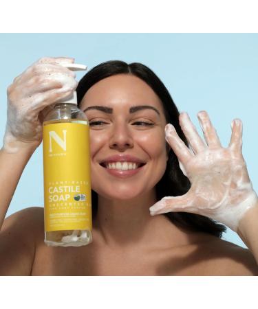 Buy Dr. Natural Castile Liquid Unscented Baby Soap | Mild & Plant-Based | Organic Shea Butter | 16 oz | Sulfate & Paraben-Free | Multi-Purpose Cruelty-Free - Buy Online on GoSupps.com