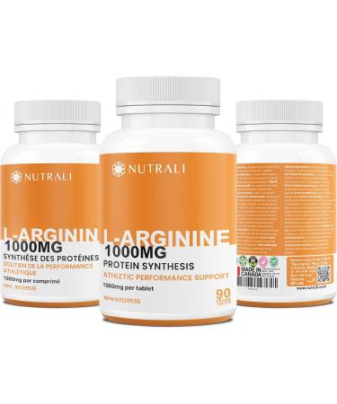 New 1000mg HIGH STRENGTH L Arginine Tablets - Pure Arginine Powder Powerful Nitric Oxide Supplement Boost Protein and Creatine Synthesis Stamina and Athletic Dominance Designed for Men requiring Peak Performance and Endurance Non-GMO Gluten-Free - 180 Veg - Buy Online on GoSupps.com