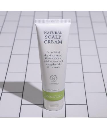 MooGoo Scalp Cream - Seborrheic Dermatitis & Cradle Cap Natural Moisturising Cream Relief for Red Itchy Crusty & Dry Skin Around the Scalp Ears Hairline Eyes & Nose for Babies & Adults - Buy Online on GoSupps.com