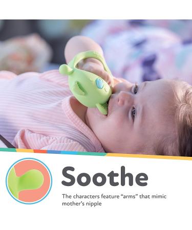 Nuby Silicone Teething Mitten - BPA-Free Teether Ring for 3+ Months - Koala Design - Buy Online on GoSupps.com