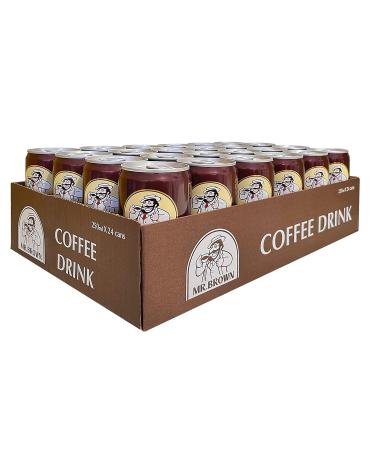 Mr. Brown Coffee Drink - Pack of 24 (250ml Each) | International Shipping Available - Buy Online on GoSupps.com