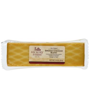 Hickory Farms Smoked Cheddar Blend, 10 ounce (Pack of 3)