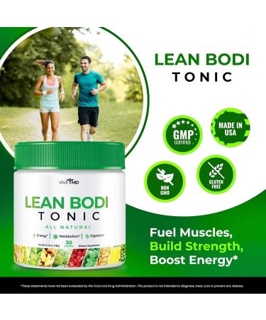 Nagano Lean Bodi Tonic Powder | All-Natural Formula with Vitamin B6 & BCAA for Strength & Metabolism | 3-Pack | International Shipping - Buy Online on GoSupps.com