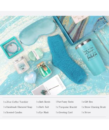 NLUS Relaxing Spa Gift Basket - Unique Birthday & Get Well Soon Gifts for Women Moms Sisters Friends | Perfect Mother's Day Presents - Buy Online on GoSupps.com