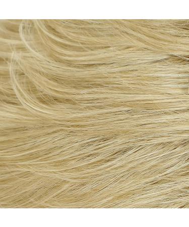 TUOFLY Men's Blonde Fluffy Layered Wig - Natural Synthetic Hair Costume for Halloween Replacement - Buy Online on GoSupps.com