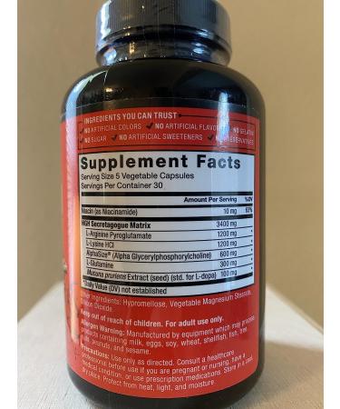 Force Factor Prime HGH Activator Supplement for Men - 150 Capsules - Buy Online on GoSupps.com