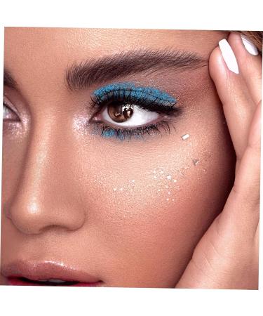 IWOWHERO Glitter Eyeshadow Palette Kawaii Makeup DIY Shiny Eyeshadow Plate Green Eyeshadow Catrina Plastic - Buy Online on GoSupps.com