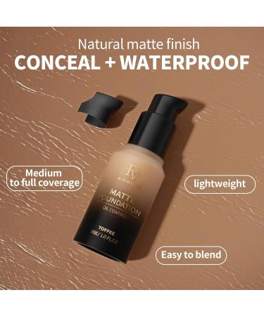 FV Waterproof and long-lasting foundation lightweight and flawless oil-controlling foundation ideal for oily skin (Classic Ivory 30g) - Buy Online on GoSupps.com