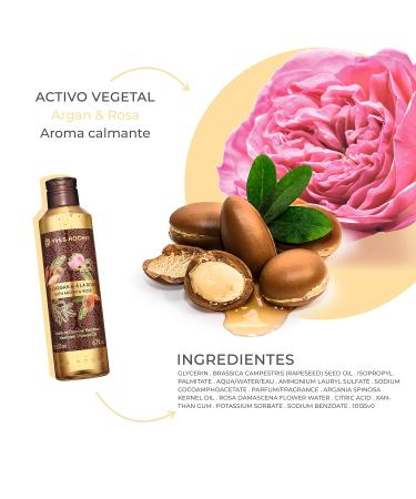Yves Rocher LES PLAISIRS NATURE Argan Rose Hammam Bath & Shower Gel 200ml - Nourishing & Luxurious | Buy Online Internationally - Buy Online on GoSupps.com