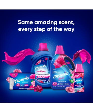 Ensueño In Wash Scented Booster Beads - Spring Fresh Laundry Enhancer for Large Households & Businesses (14 Oz) | Shop Internationally - Buy Online on GoSupps.com
