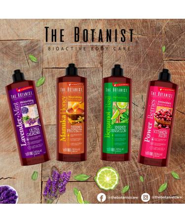 The Botanist Lavender + Mint Body Wash 400ml - Refreshing Skincare for All Pack of 1 - Buy Online on GoSupps.com
