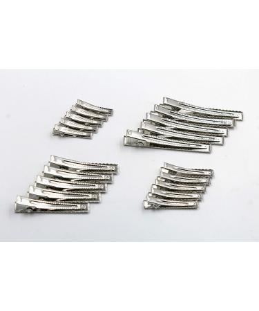 CELLOT Alligator Hair Clips - 50 Metal Silver Clips for Hair Bows Crafts - 6CM/2.2 Inch - Buy Online on GoSupps.com