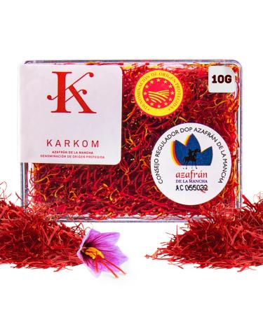 Saffron in DOP Filaments 100% Natural Premium Saffron Traditionally Elaborated Paella Filaments Cooking Spice Premium Saffron Filaments (2g) (10g)
