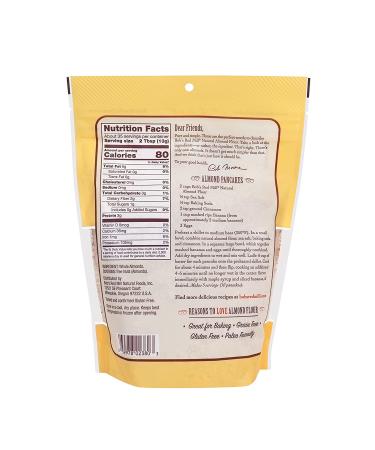 Bob's Red Mill Natural Almond Flour 16oz - Pack of 2 | 2lb Total - Buy Online on GoSupps.com