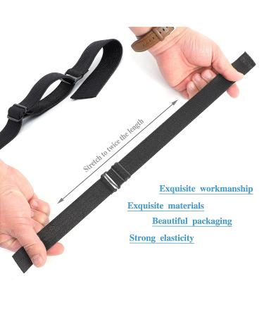 Adjustable Black Elastic Bands for Wigs - 6 PCS 1 Inch Adjustable Straps for Wig Making - Buy Online on GoSupps.com
