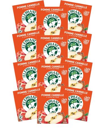 Elephant Infusion Go t Pomme Cannelle et Figue Certifi Rainforest Alliance Ingr dients d'Origine 100% Naturelle 240 Sachets Pyramid
