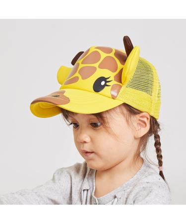 LANGZHEN Toddler Cute Animal Baseball Cap | Adjustable Kids Sun Hat for Boys and Girls - M-Giraffe - Buy Online on GoSupps.com