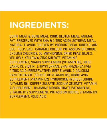PEDIGREE VITALITY+ Adult Dry Dog Food Hearty Beef and Vegetable Flavour 14kg Bag Beef Beef & Vegetable 14 kg (Pack of 1) - Buy Online on GoSupps.com