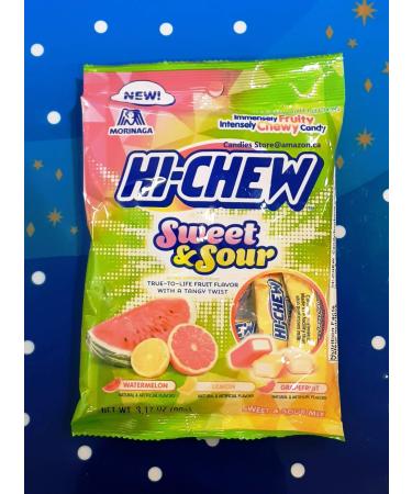 MORINAGA Hi-Chew Sweet & Sour Mix Chewy Candy Bag