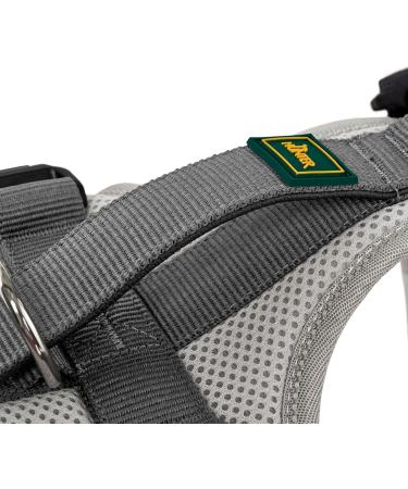 Hunter Harness Maldon Up XS-S - Light Grey/Grey | Premium Dog Harness for International Shipping - Buy Online on GoSupps.com
