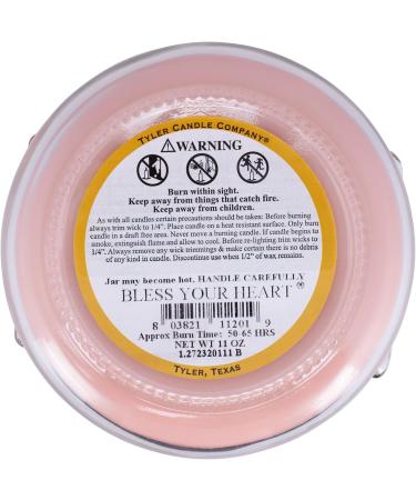 Tyler Pastel Peach Aromatherapy Candle Pack of 4 - Scented 11 Oz Glass Jar - International Shipping Available - Buy Online on GoSupps.com