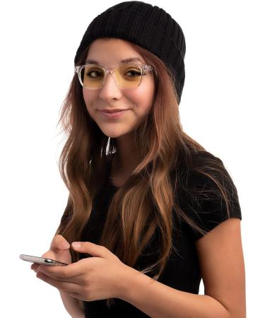 Buy Gunnar Kids Gaming Glasses - Rush Amber - Blue Light Filter & UV Protection - 65% Blue Light Blocking Lens - Buy Online on GoSupps.com