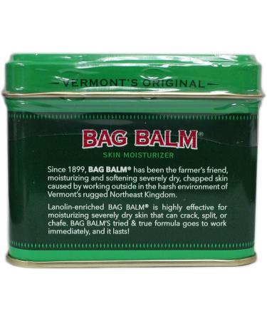Bag Balm Vermont Original Moisturizing Ointment 8oz (2 Pack) - Soften & Hydrate Skin - Buy Online on GoSupps.com