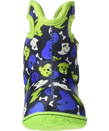 BOGS Baby Wellington Boots Plum Flower Stripe 71565 | UK Size 3-8.5 Child Blue - Buy Online on GoSupps.com