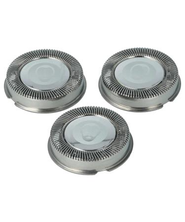 vhbw 3x shaving head compatible with Philips HS350B HS355 HS355A HS 355B HS360 HS536 HS540 HS545 HS550 HS555 HS655 shaver