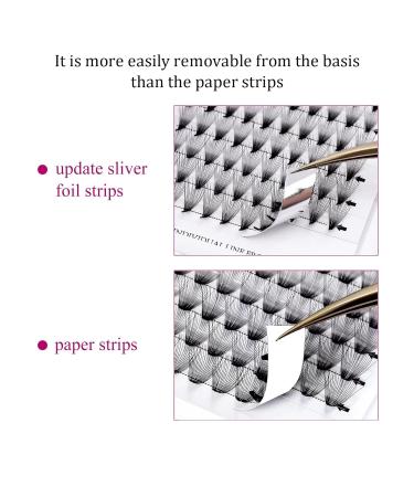 Premium 16D 0.07mm C Curl 10mm Russian Eyelash Extensions - Prefabricated Fan Lashes for Effortless Volume - Buy Online on GoSupps.com