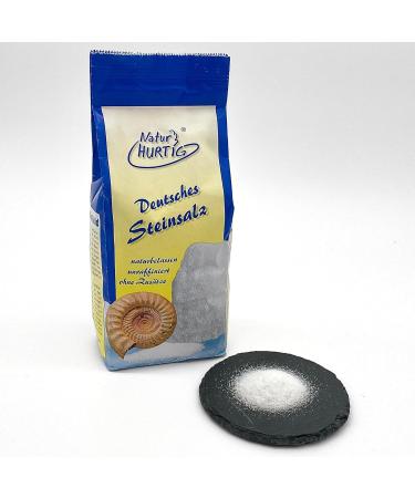Buy Nature Hurtig German Rock Salt Fine 1 kg - Natural Unaffected & Additive-Free Untreated Primal Salt from Germany - International Shipping Available! - Buy Online on GoSupps.com