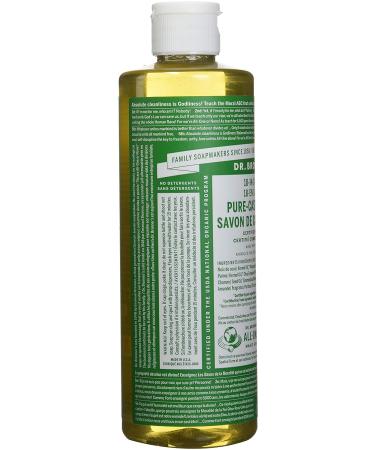Dr. Bronner's Hemp Almond Pure-Castile Liquid Soap - 1lb (Pack of 1) | 18-in-1 Formula | Almond Scent | Natural Ingredients - Buy Online on GoSupps.com
