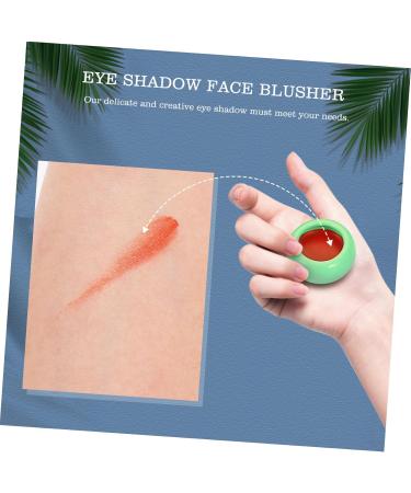 FRCOLOR 2Pcs Lipstick Blush Eyeshadow Moisturizing Lipstick Creative Rouge Safe Rouge Natural Eyeshadow Face Blush Healthy Blush Ceramic Multifunctional Cheek - Buy Online on GoSupps.com