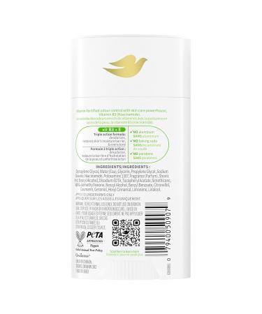 Dove VitaminCare+ Aluminum Free Deodorant Stick Cucumber & Melon for 72H Odor Protection Breathable Deodorant for Women 2.6 oz Cucumber + Melon 2.6 Ounce (Pack of 1) - Buy Online on GoSupps.com