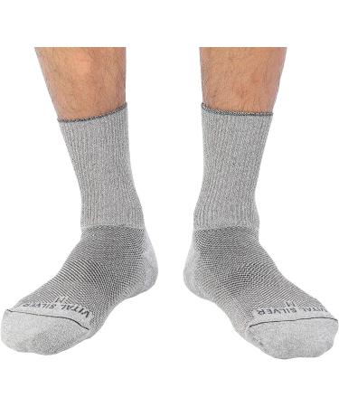 Vital Salveo Soft Non-Binding Seamless Diabetic Socks - Crew Long (3 Pairs) - Buy Online on GoSupps.com