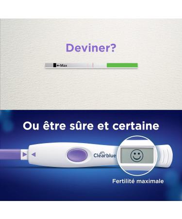 Clearblue Digital Ovulation Test - 10 Units (4 Days of Detection) | Accurate Fertility Tracking - Buy Online on GoSupps.com