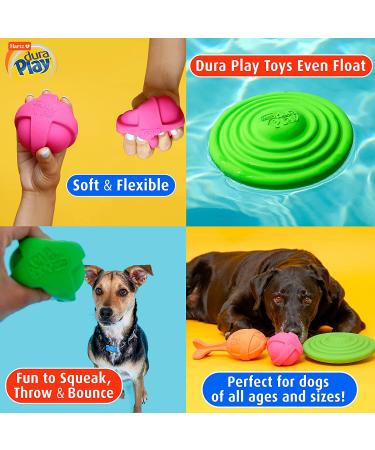 Hartz Dura Play Bacon Scented Squeak Ball Dog Toy - Small (3 Pack) - Buy Online on GoSupps.com