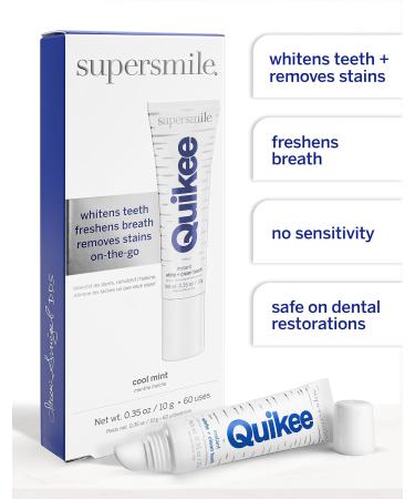 Supersmile Quikee On-The-Go Whitening - Instant Teeth Whitening for an Effortless Smile | Fast International Shipping - Buy Online on GoSupps.com