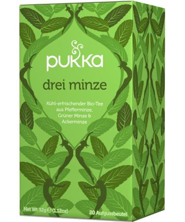 Pukka Pack of 4 packs of 20 Pukka organic mint tea bags