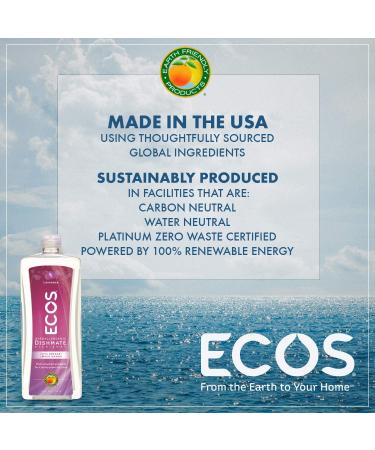 Earth Friendly ECOS Dishmate Dishwashing Liquid - Natural Lavender 25 oz | Eco-Friendly Cleaners for International Shipping - Buy Online on GoSupps.com