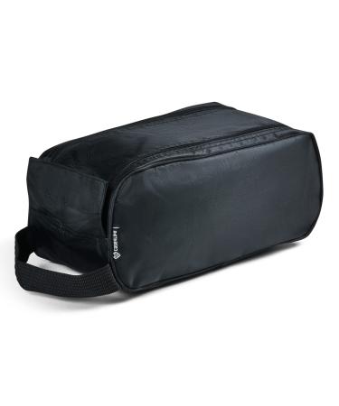 Case4Life - Black Sneaker Shoe Duffle Bag for Travel, Gym, Sport & Soccer Shoes - Heavy Duty & Water Resistant Design