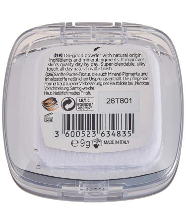 L'Or al Paris Powder Make Up - Perfect Match Matting Compact Powder with Mirror & Sponge SPF 8 9g (Pack of 3) - Rose Ivory 1.R/1.C - Buy Online on GoSupps.com