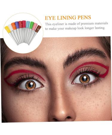 WOFASHPURET 10pcs Colored Liquid Eyeliner Colorful Liquid Eyeliner Household Eyeliners Customer Service - Buy Online on GoSupps.com