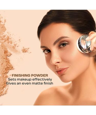 Faces Canada Mineral Loose Powder - Smooth Matte Finish for a Flawless Look | Absorbs Oil and Sweat | Soft Glow | Natural Mineral | Hypoallergenic & Non-Comedogenic | Vegan & PETA Approved - Ivory 01, 0.25 Oz - Buy Online on GoSupps.com