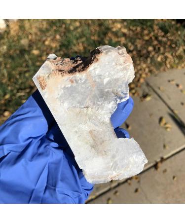 Natural Crystal Rough Decoration 155g Raw Natural Standing Selenite Piece Cut Slab Stone Specimen - Buy Online on GoSupps.com