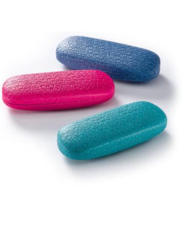 FEFI Embossed Pink Hardcase Glasses Case - Stylish Protection for Your Eyewear | International Shipping Available - Buy Online on GoSupps.com