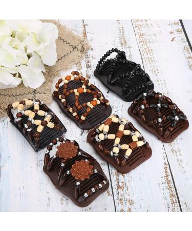 Ulikey 6-Piece Pearl Hair Clips | Magic Comb & DIY Hair Styling Tools for Women & Girls - Stretchy Double Clips & Accessories - Buy Online on GoSupps.com